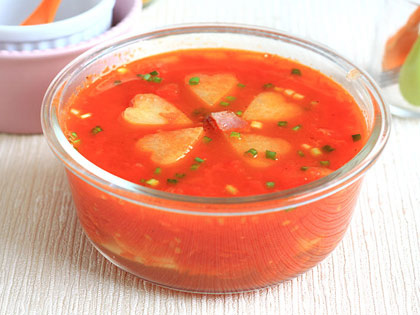 【图文】培根土豆番茄汤的做法_培根土豆番茄