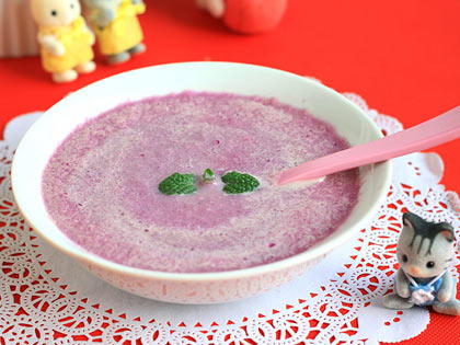 紫甘蓝苹果汤